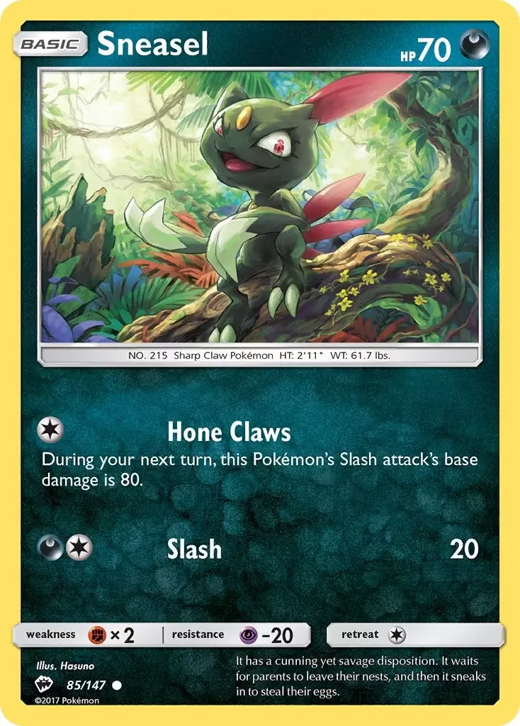 Burning Shadows - Sneasel
