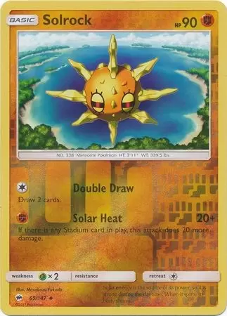 Burning Shadows - Solrock Reverse