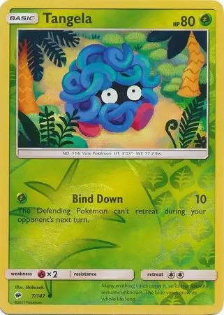 Burning Shadows - Tangela Reverse