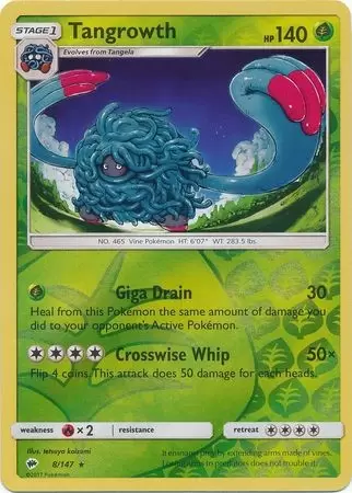 Burning Shadows - Tangrowth Reverse