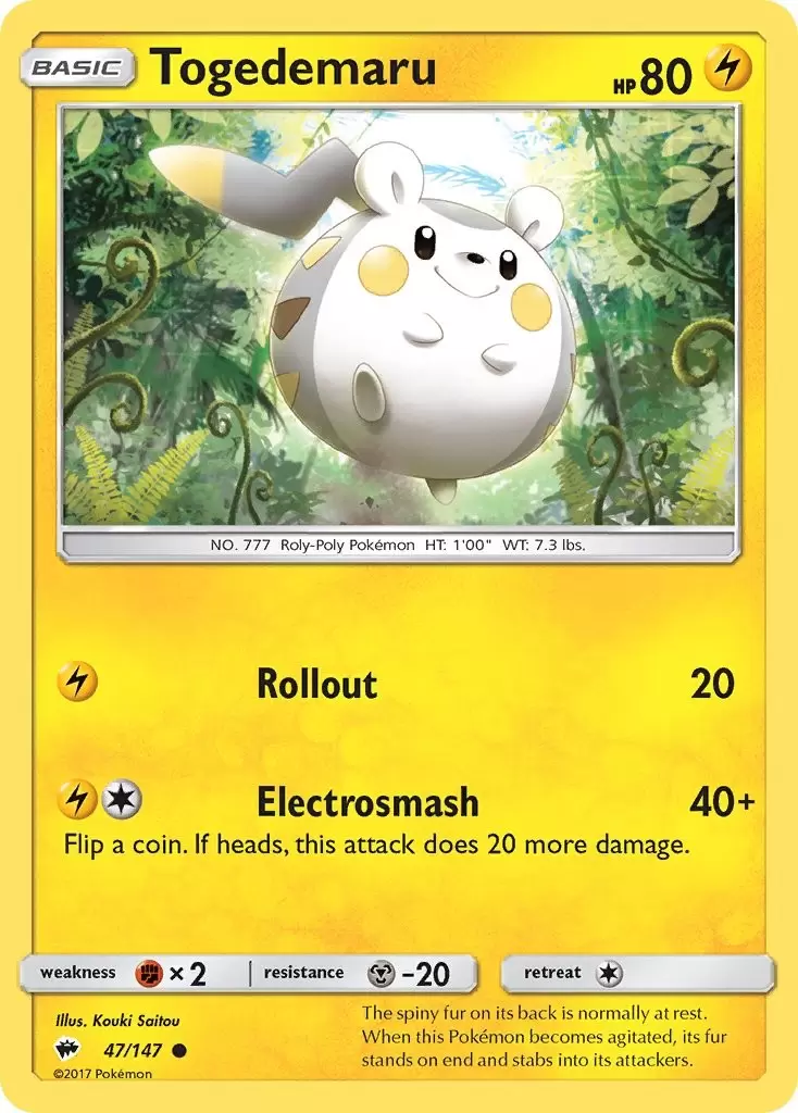 Burning Shadows - Togedemaru