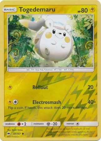 Burning Shadows - Togedemaru Reverse
