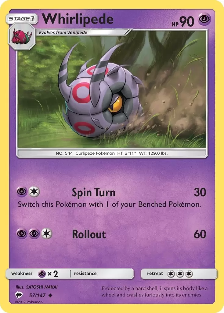 Burning Shadows - Whirlipede
