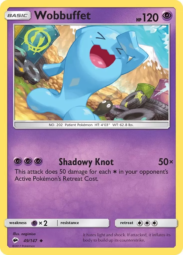 Burning Shadows - Wobbuffet