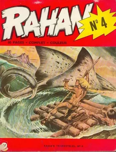 Rahan 1ère Série - Vaillant - Comme aurait fait Crao/Mort à la