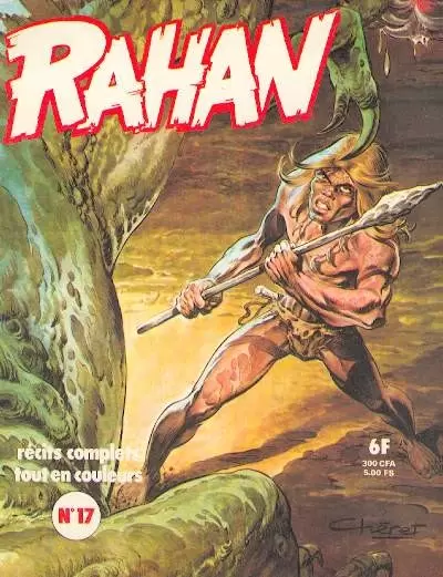 Rahan 1ère Série - Vaillant - L\'enfant chef/Le sacrifice de Maoni/Les hommes sans tête/La bête qui court
