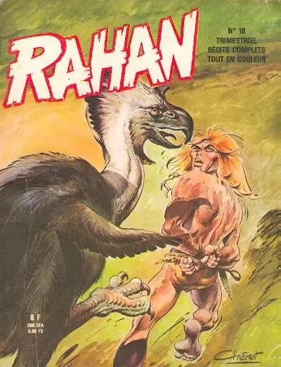 Rahan 1ère Série - Vaillant - L\'oiseau qui court/L\'arme terrifiante