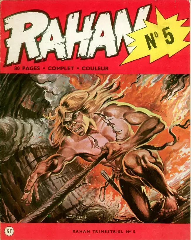 Rahan 1ère Série - Vaillant - Le collier de griffes/L\'arbre du démon