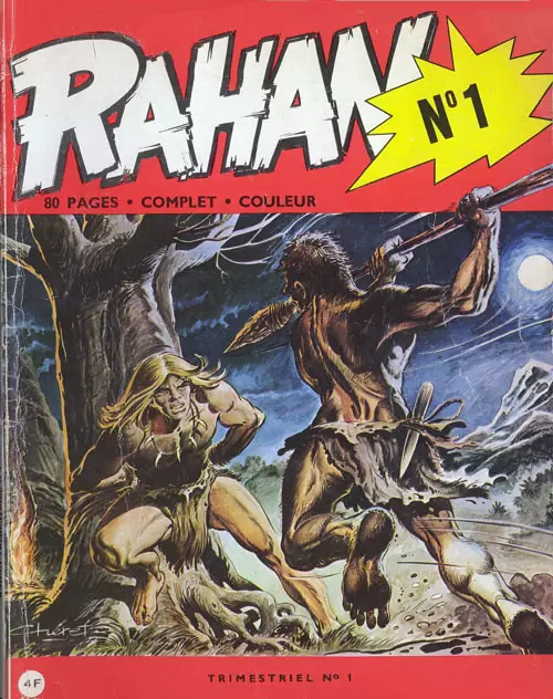 Rahan 1ère Série - Vaillant - Le coutelas d\'ivoire