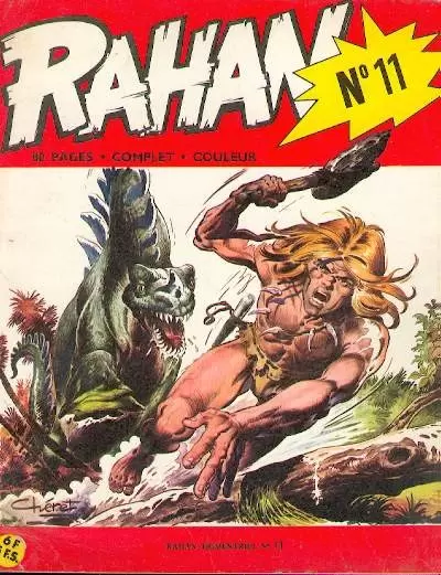 Rahan 1ère Série - Vaillant - Le monstre d\'un autre temps/Le signe de la peur