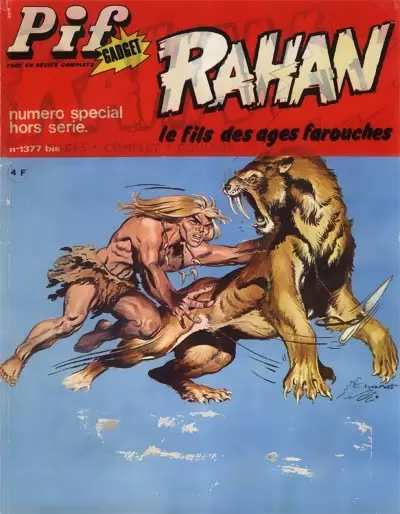 Rahan 1ère Série - Vaillant - Rahan