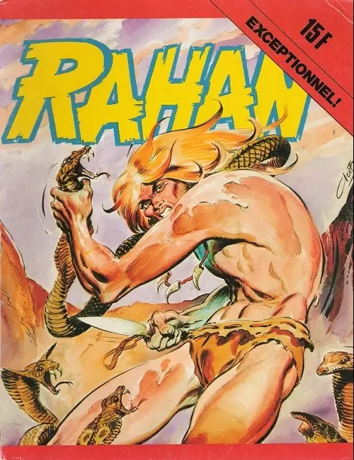 Rahan 1ère Série - Vaillant - Recueil des albums 24-25-26