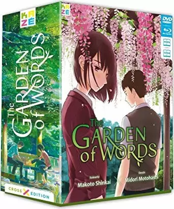 Film d\'Animation - The Garden of Words - Collector Limitée Roman Cross Edition Blu-ray + Manga