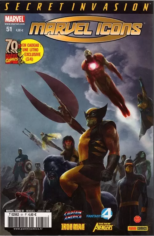 Marvel Icons - 1ère série - Les Nouveaux Vengeurs - Secret Invasion