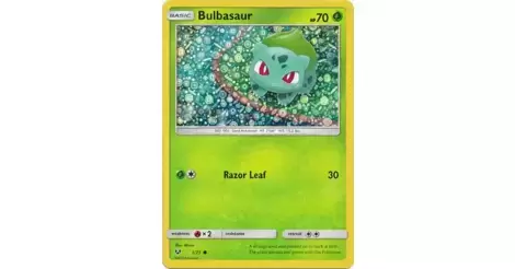 Bulbasaur 1/73 Pokemon Shining Legends Reverse Holo 