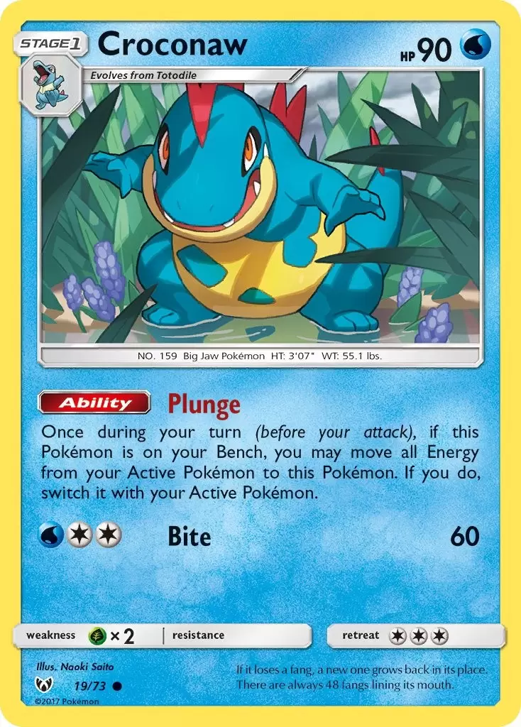 Shining Legends - Croconaw