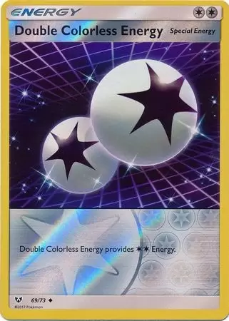 Shining Legends - Double Colorless Energy Reverse