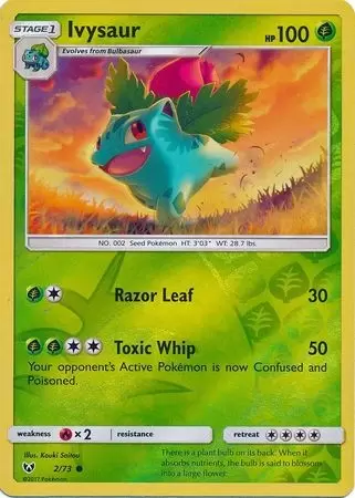 Shining Legends - Ivysaur Reverse