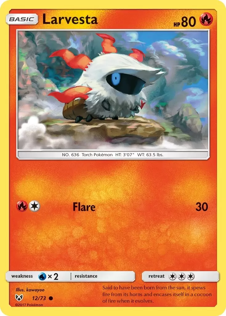 Shining Legends - Larvesta