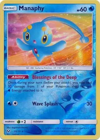 Shining Legends - Manaphy Reverse