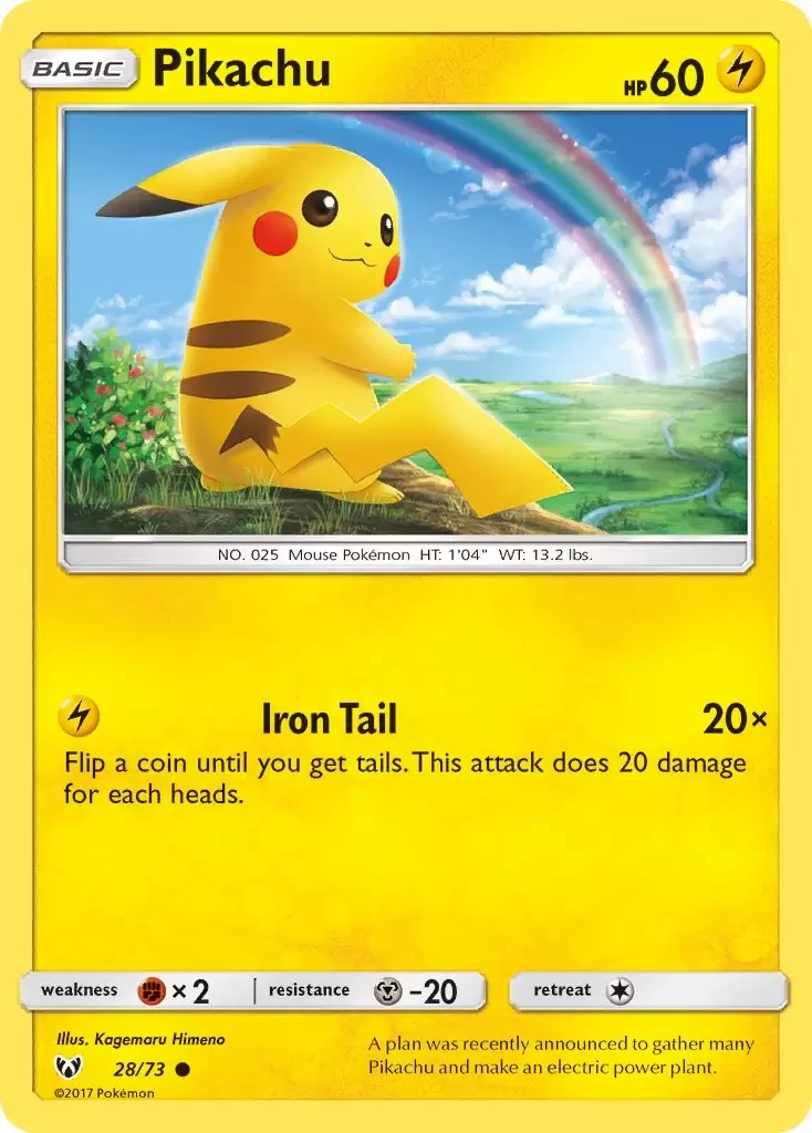 Shining Legends - Pikachu