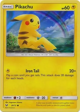 Shining Legends - Pikachu Holo