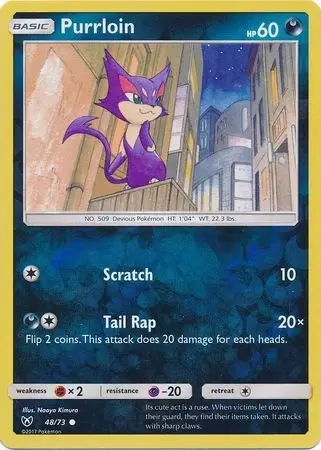 Shining Legends - Purrloin Reverse