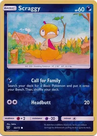 Shining Legends - Scraggy Reverse