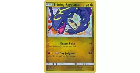 Shining Rayquaza (56/73) [Sun & Moon: Shining Legends]