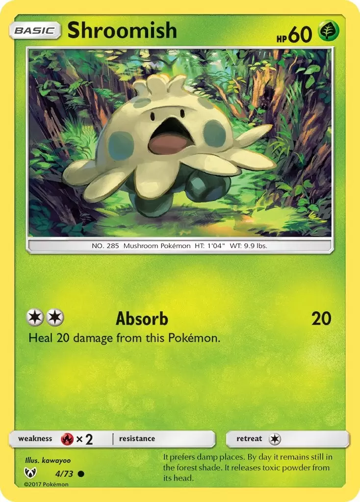 Shining Legends - Shroomish