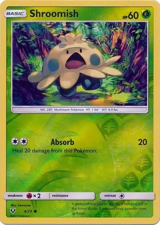 Shining Legends - Shroomish Reverse