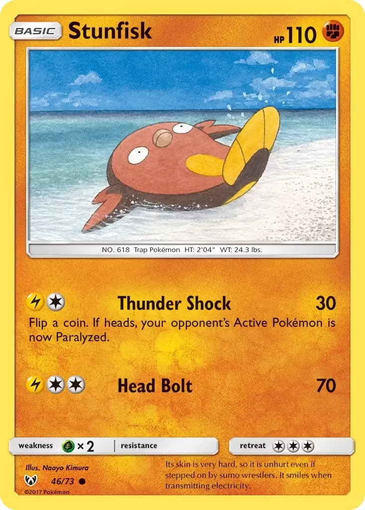 Shining Legends - Stunfisk