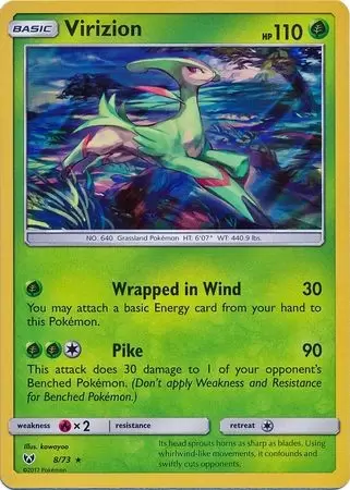 Shining Legends - Virizion Holo