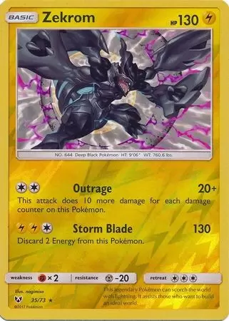 Shining Legends - Zekrom Reverse