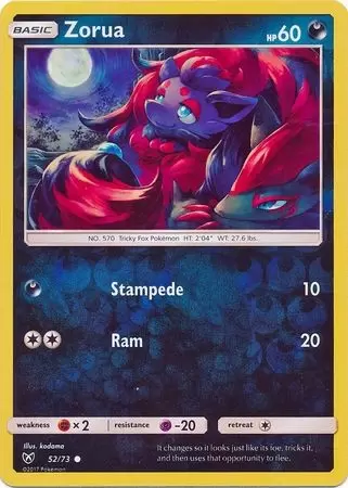 Shining Legends - Zorua Reverse