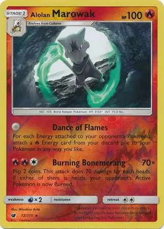 Crimson Invasion - Alolan Marowak Reverse