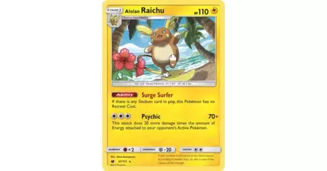 Pokemon RARE RAICHU & PIKACHU-2 Evolution CRIMSON INVASION-REV HOLO- NM/MINT