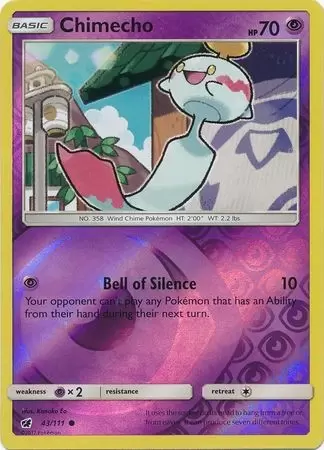 Crimson Invasion - Chimecho Reverse