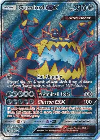 Nihilego GX - 103/111 - Full Art Ultra Rare - Pokemon Singles