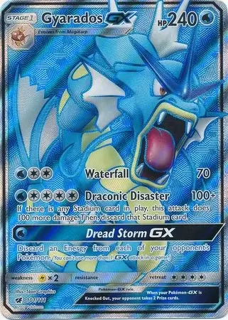 Pokemon card- Nihilego GX Full Art 103/111