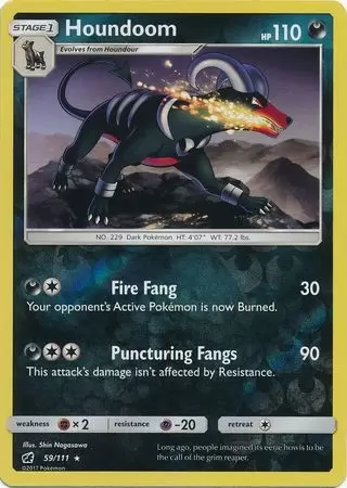 Crimson Invasion - Houndoom Reverse