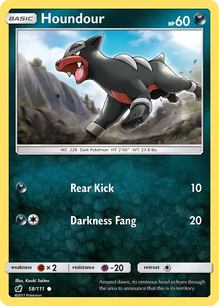 Crimson Invasion - Houndour