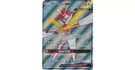 Kartana GX - Crimson Invasion Pokémon card 106/111