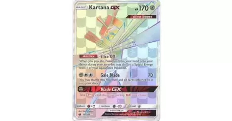 Kartana GX - Crimson Invasion Pokémon card 106/111