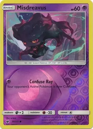 Crimson Invasion - Misdreavus Reverse