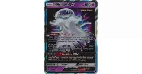 Pokemon Card Nihilego GX shiny excellent condition