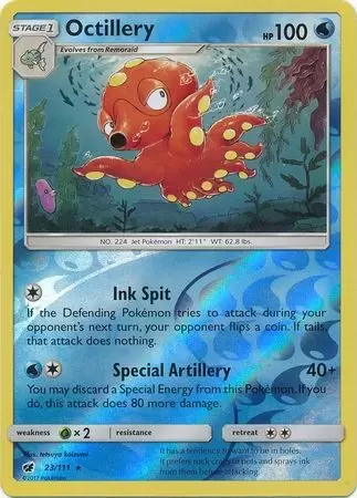 Crimson Invasion - Octillery Reverse