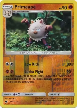 Crimson Invasion - Primeape Reverse