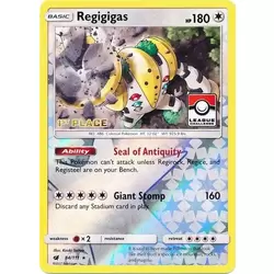 Regigigas Reverse 1st Place Pokemon League