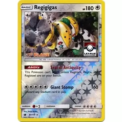 Regigigas Reverse 3rd Place Pokemon League
